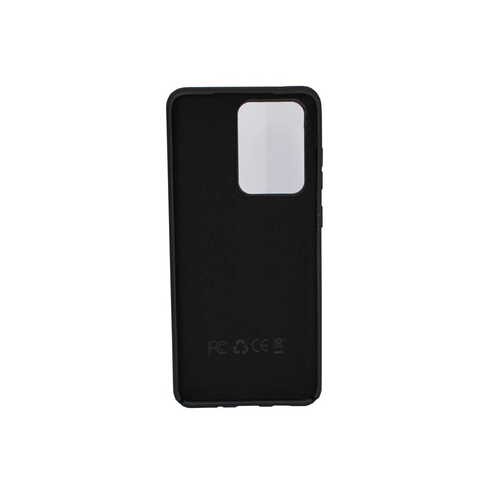 Protectores para celular  para Samsung  S20 Ultra Funda de silicona con felpa Negro
